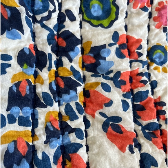 Vera Bradley Bedding King Petite Floral 2 Pillow Shams Blue Vera